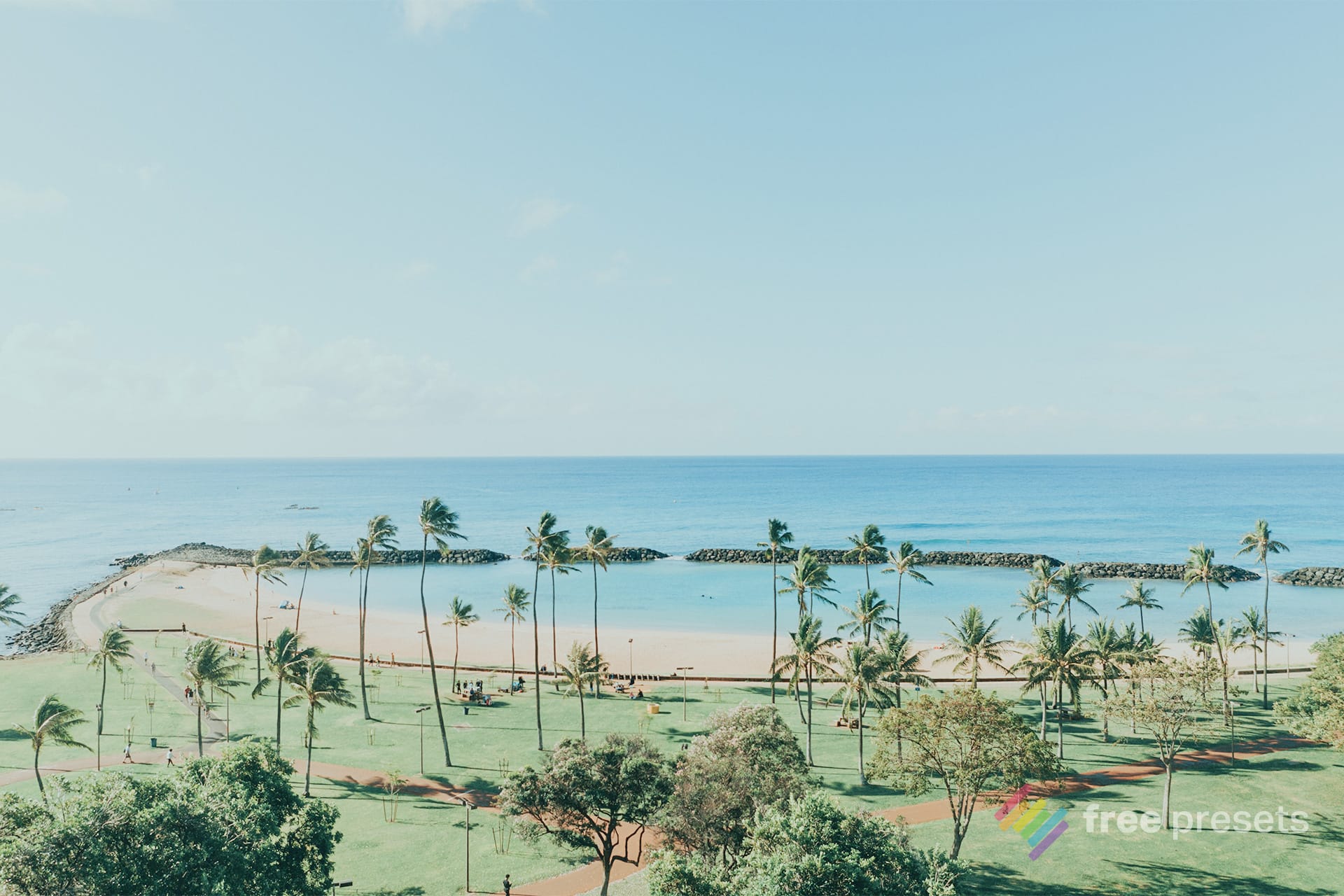 Image with Hawaii Blue Lightroom Preset applied.