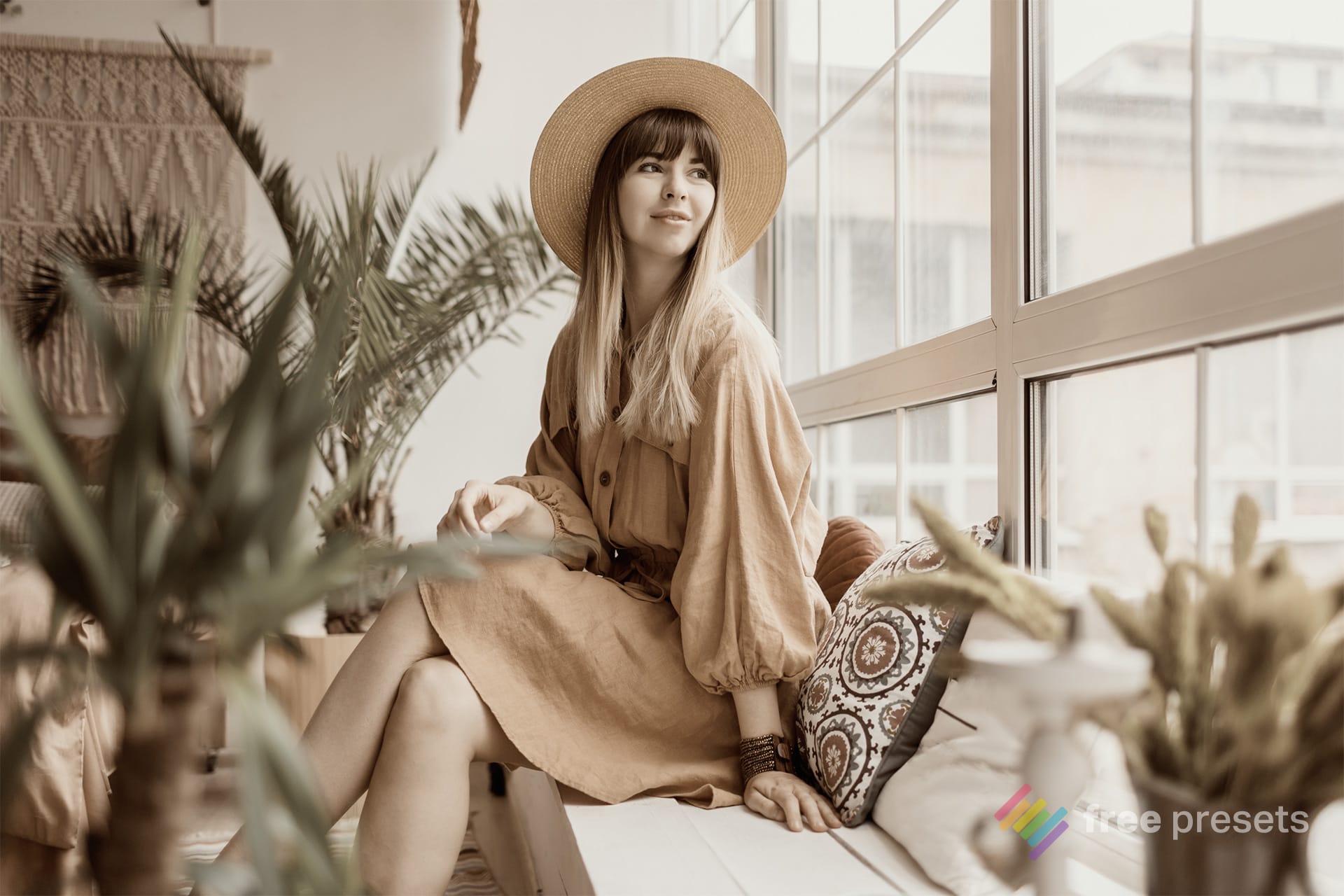 Image with Warm Creamy Tones Lightroom Preset applied.