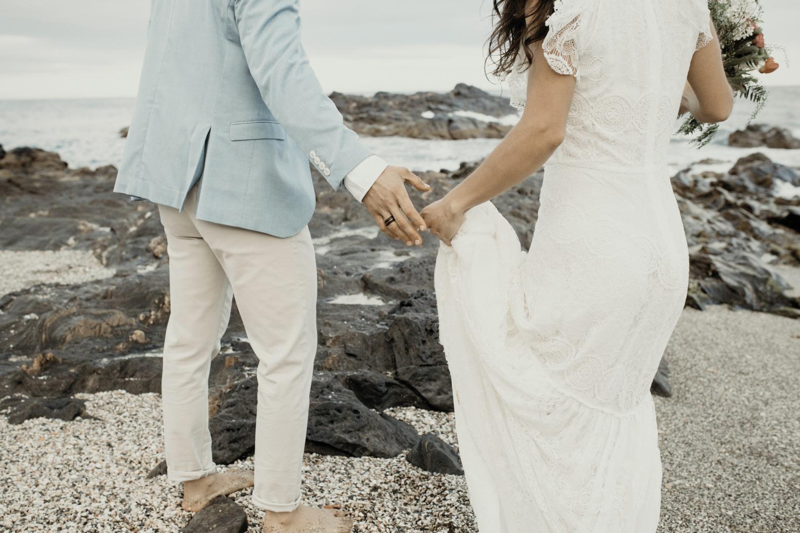 Image with Elopement Lightroom Preset applied.