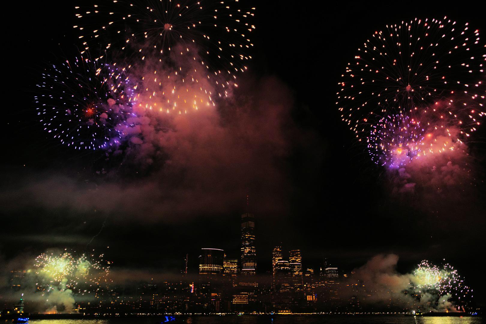 Image with Fireworks Lightroom Preset applied.