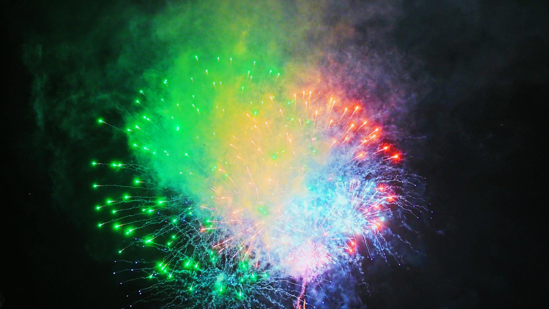 Image with Fireworks Lightroom Preset applied.