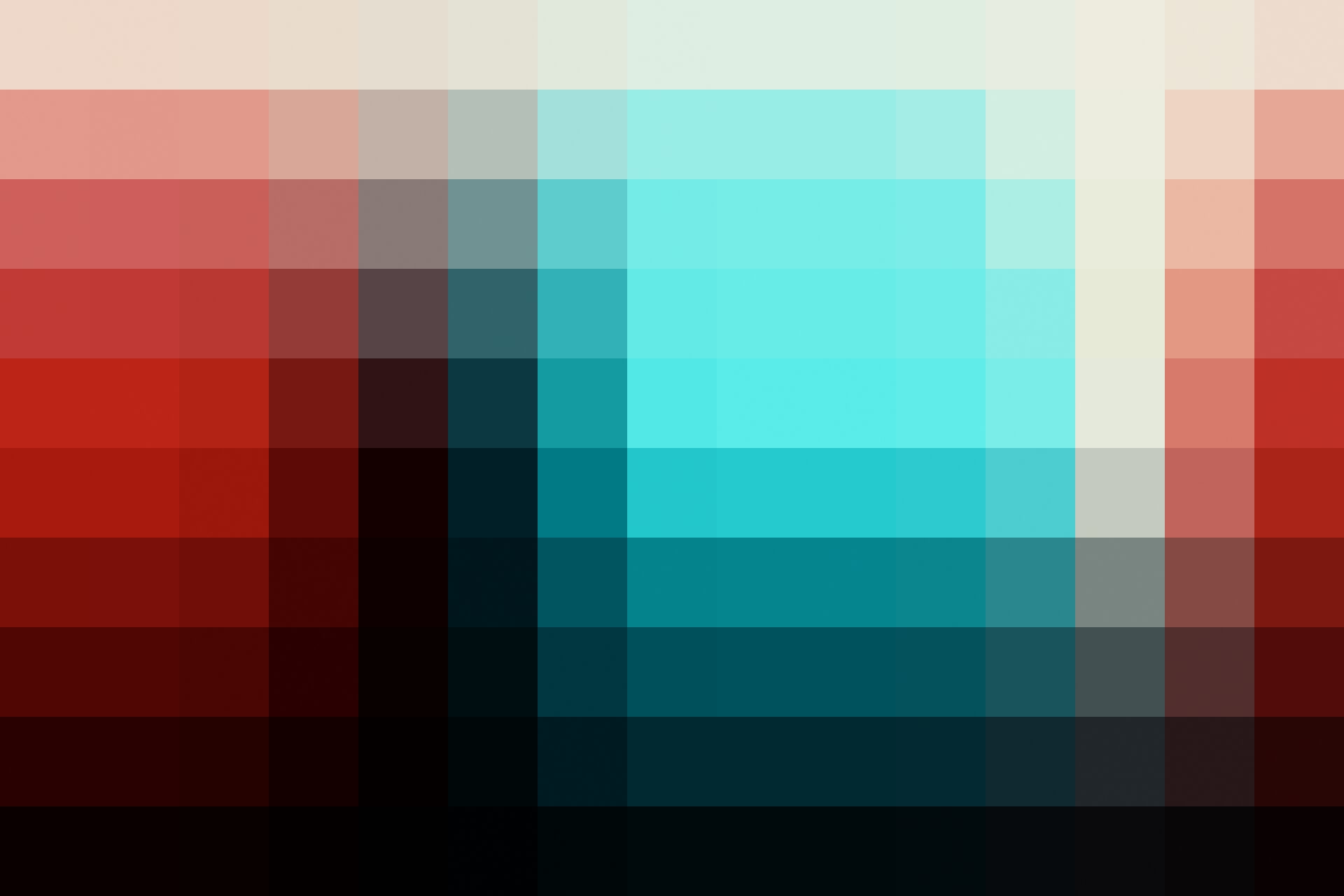 Color palette showing the adjusted hues from this Two-Strip Technicolor Process LUT.