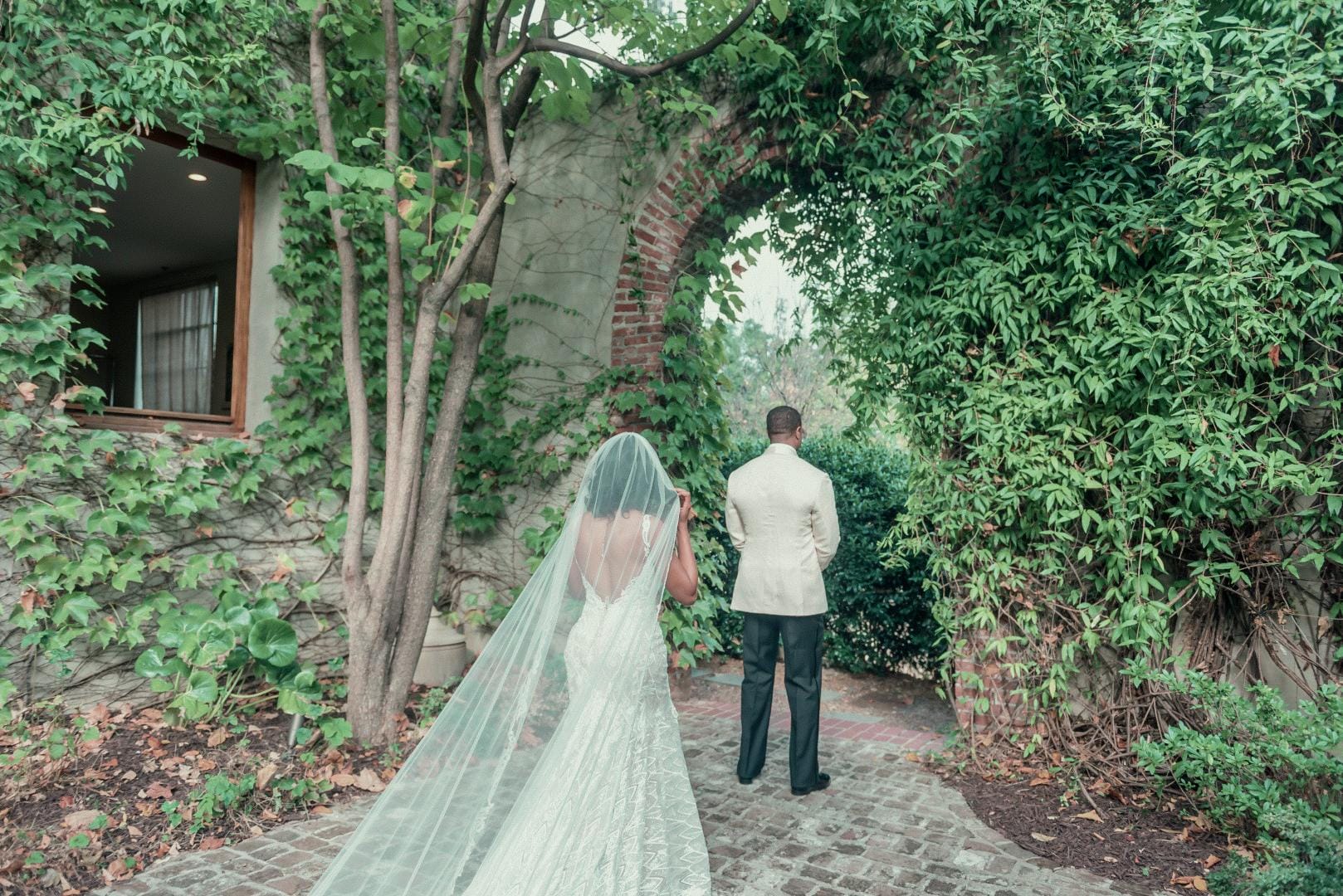Image with Vintage Wedding Lightroom Preset applied.
